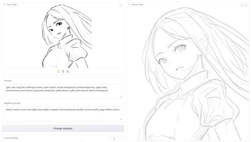 sketch2lineart test 2