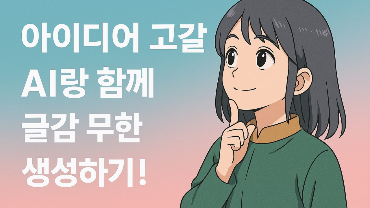 챗GPT 활용법: AI와 함께 블로그 글감 무한 생성하기 (토픽 클러스터 전략)