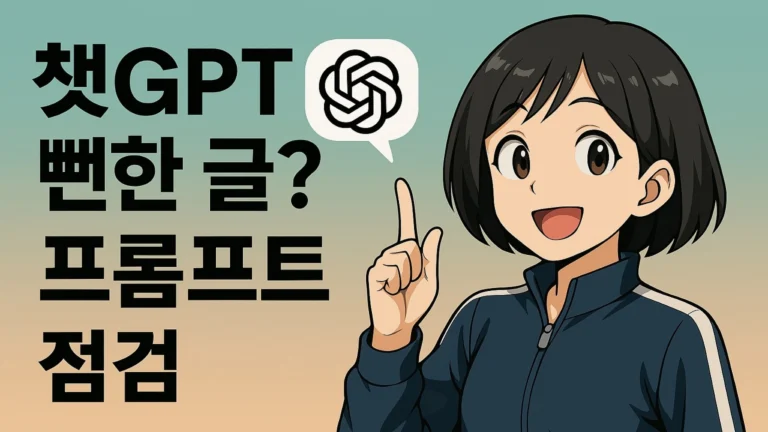 챗GPT 글쓰기 프롬프트 작성법 가이드. 뻔한 글 대신 차별화된 결과 얻기